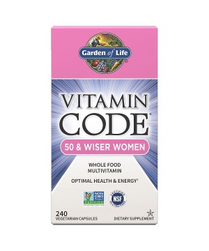 Vitamin Code RAW Women 50 - pro ženy po padesátce - 120 kapslí